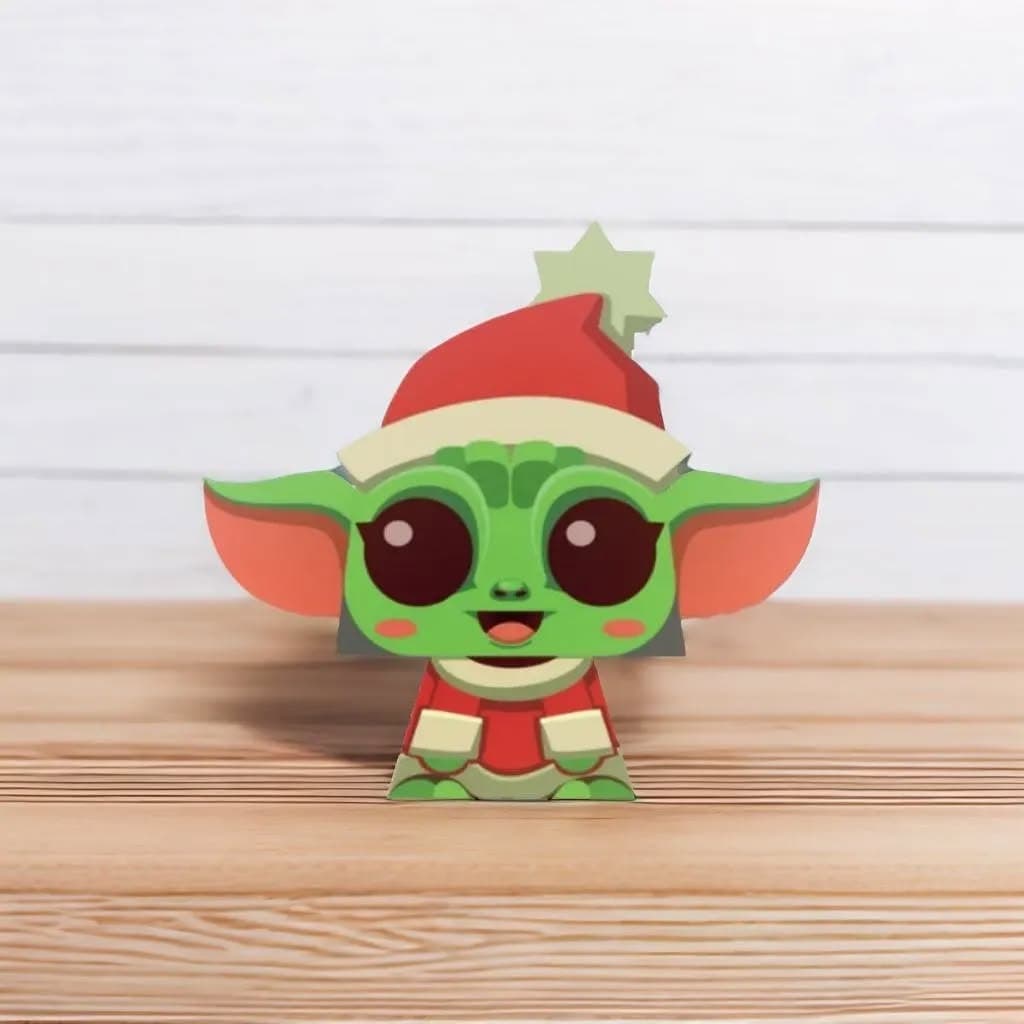 Yoda Papercraft